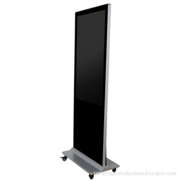 55 Inch Vertical Digital Signage, Fashionable Design, Super Slim, Stand Floor